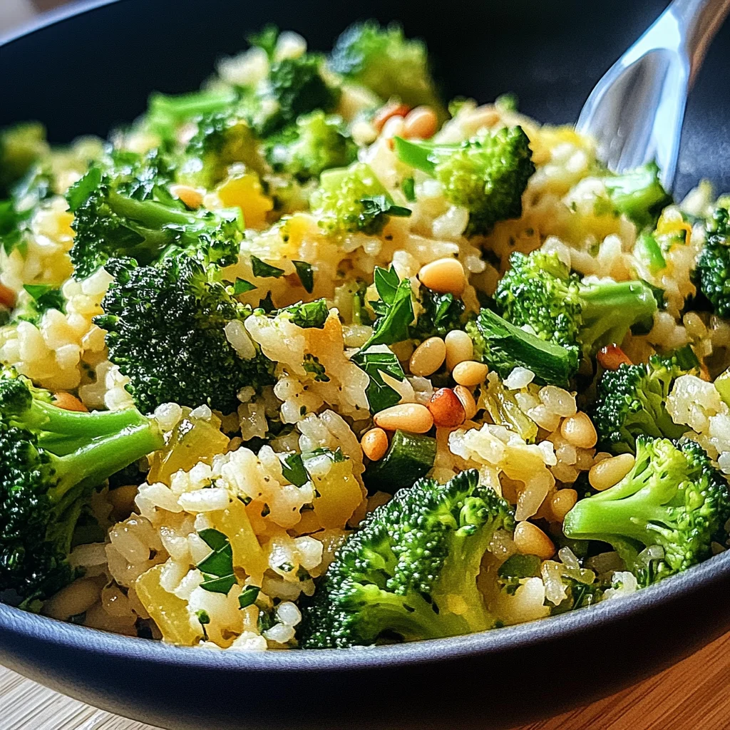 Brokkoli-Reis-Pfanne