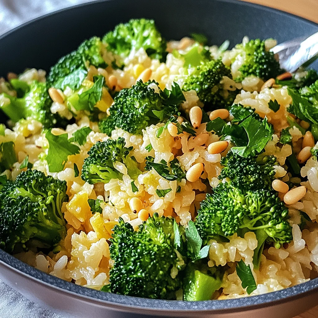 Brokkoli-Reis-Pfanne
