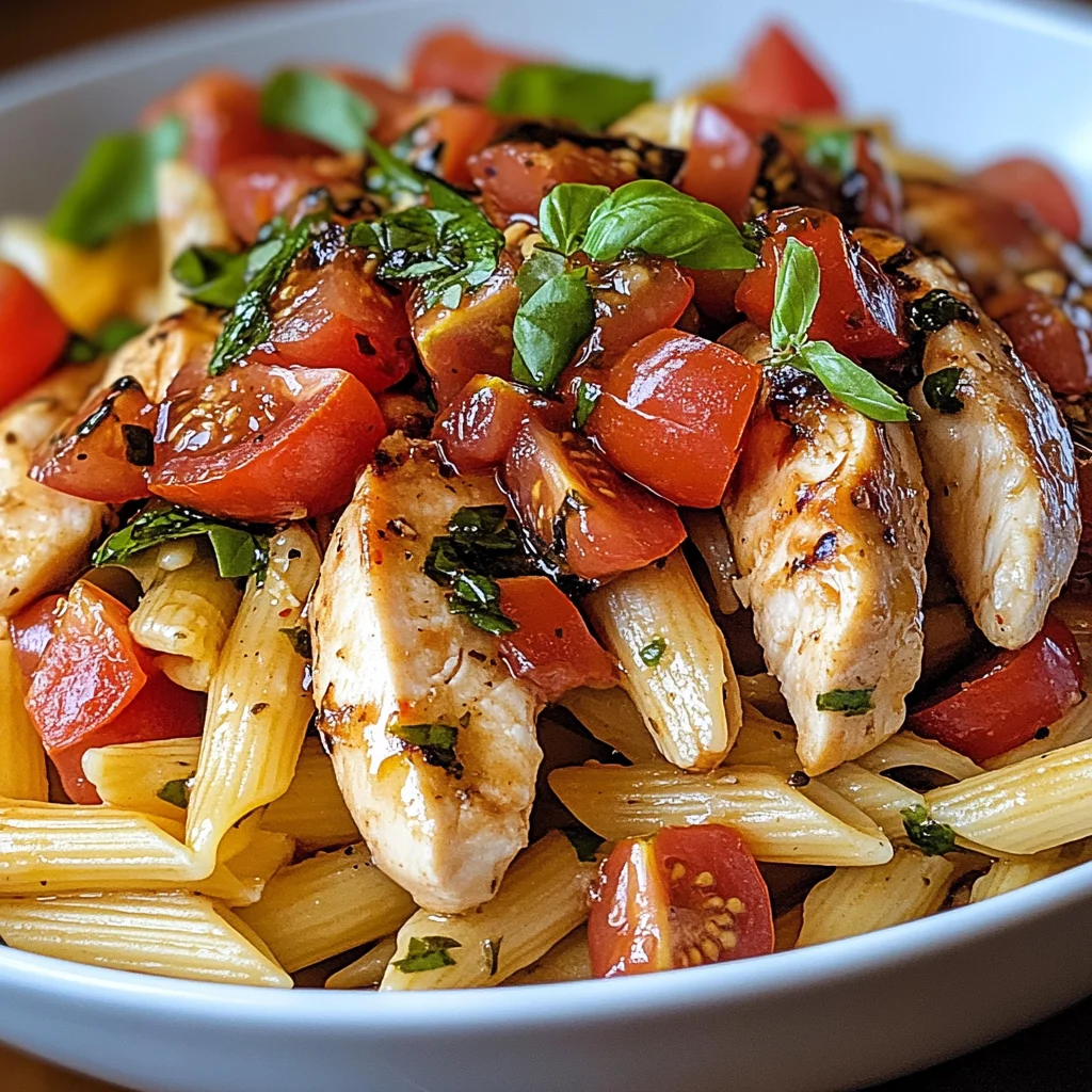 Bruschetta Chicken Pasta