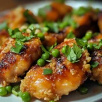 Knuspriges Erbsenhuhn