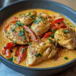 Paprika-Sahne-Hähnchen