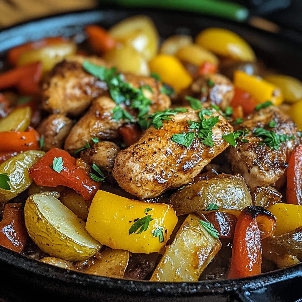 Schaschlik-Topf aus dem Ofen