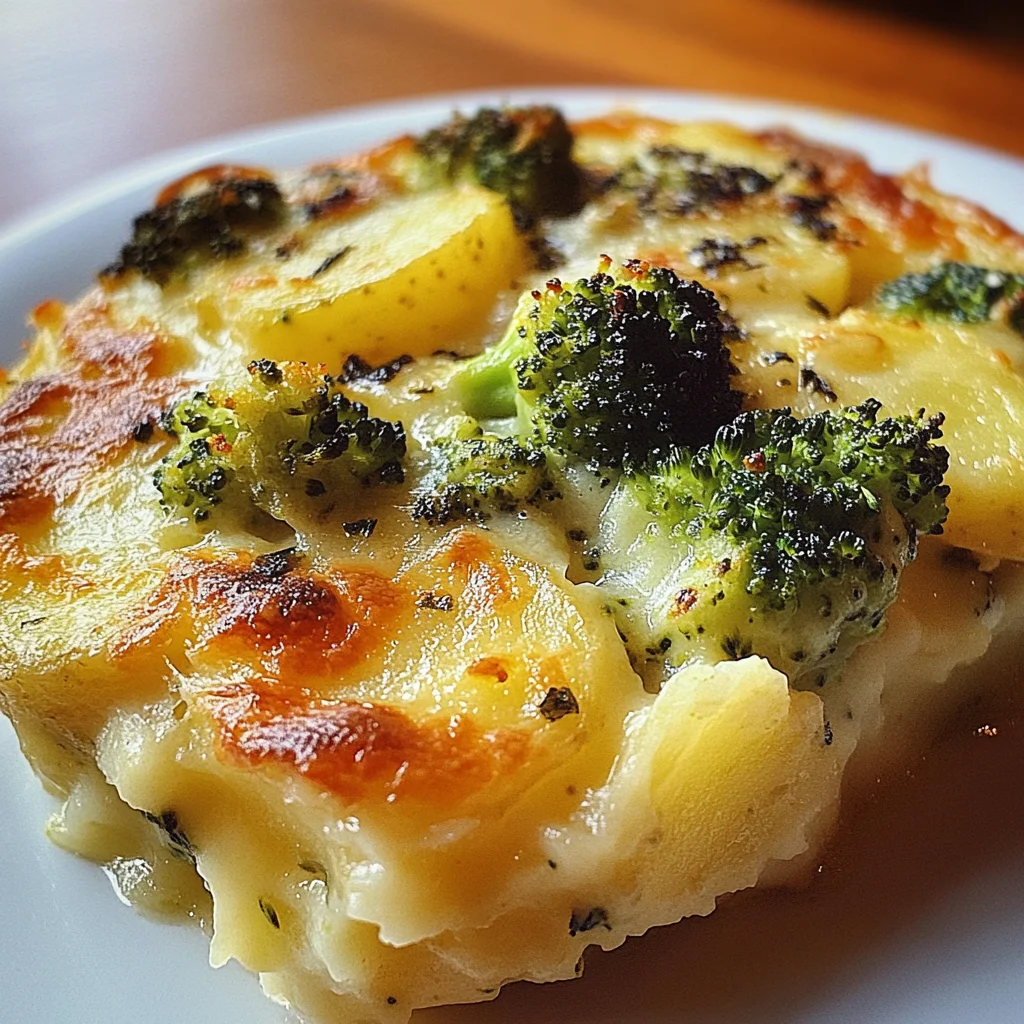 Schneller Brokkoli-Kartoffel-Auflauf