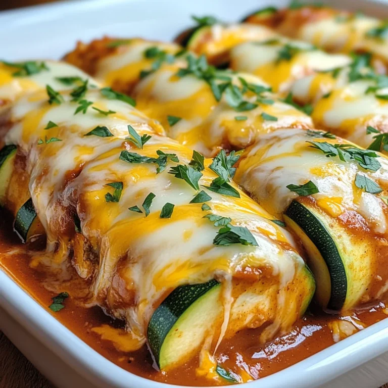 Zucchini Enchilada Roll-Ups