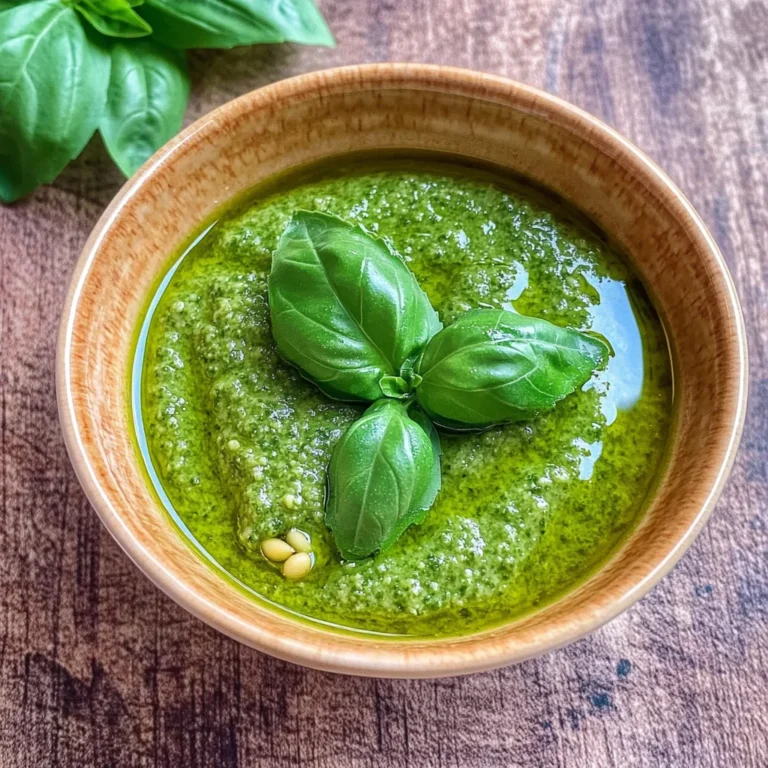 Basilikum Pesto Rezept - einfach und schnell selber machen