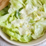 Eisbergsalat-Dressing mit Schmand und Zitrone