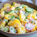 Kartoffelsalat mit Joghurt & Gurke