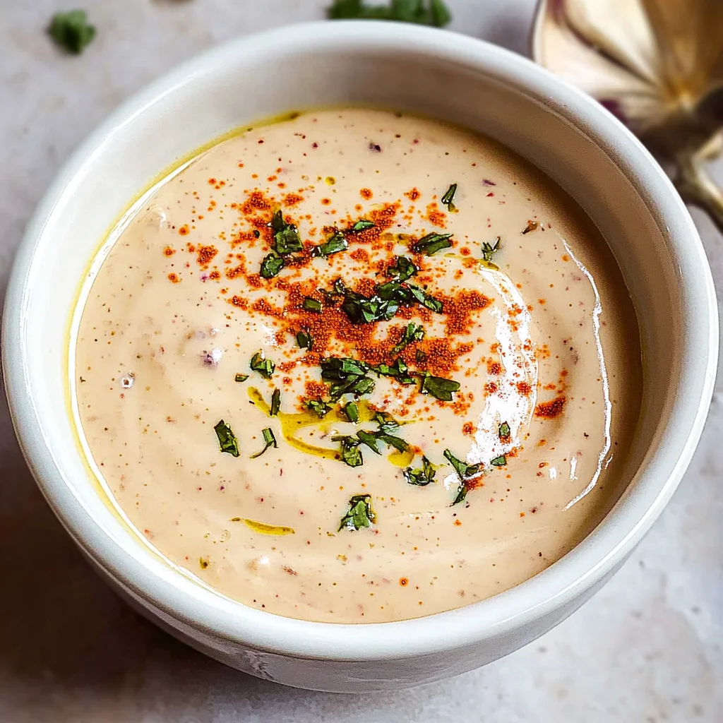 Knoblauchsoße: Das beste Rezept