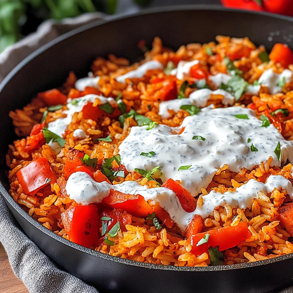 Paprika-Reis-Pfanne
