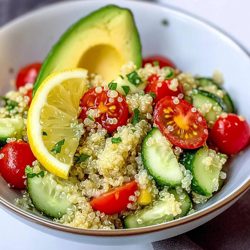 Quinoa-Salat mit Avocado