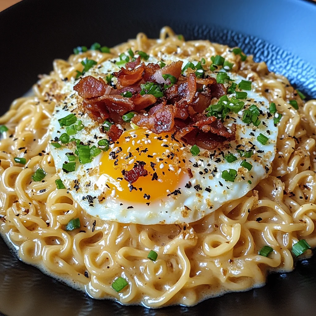 Ramen Carbonara