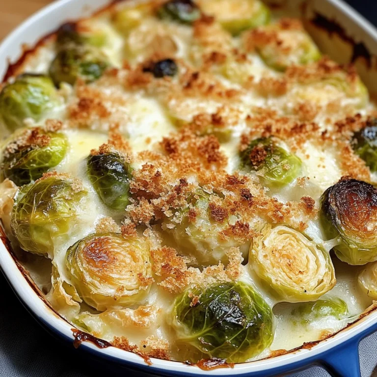 Rosenkohl-Gratin