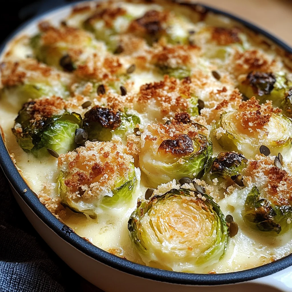 Rosenkohl-Gratin