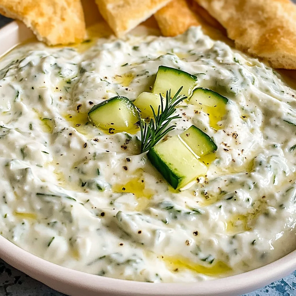 Schnelles Tzatziki mit Joghurt