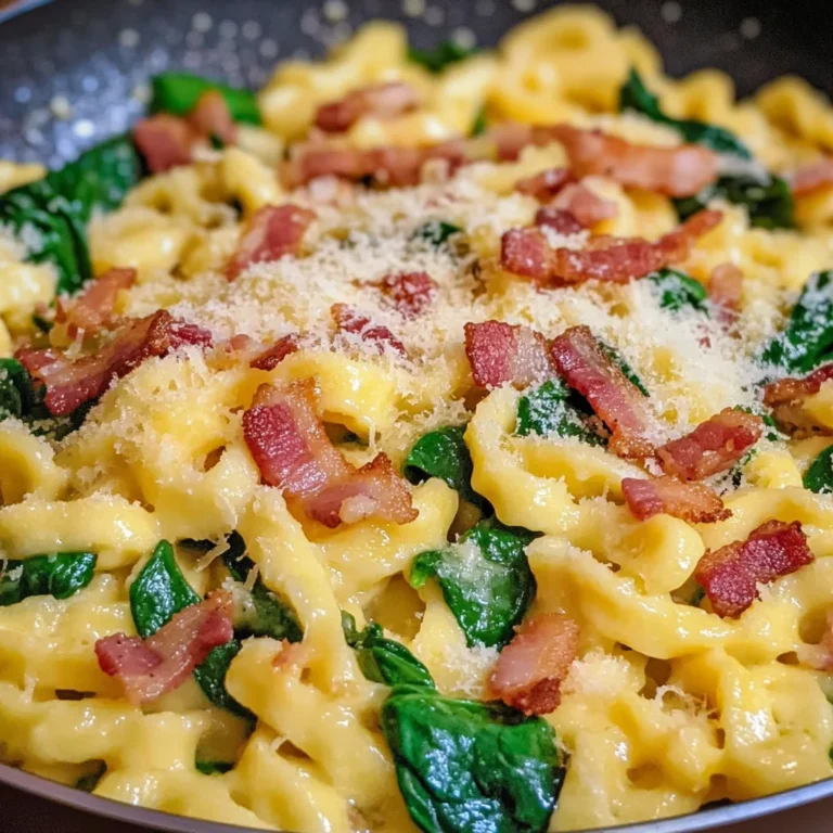 Spätzle Bacon Pfanne
