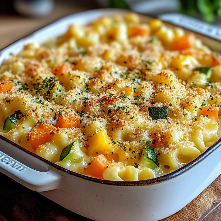 Spätzleauflauf mit Gemüse