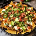 Überbackene Nachos nach Mexikanischer Art