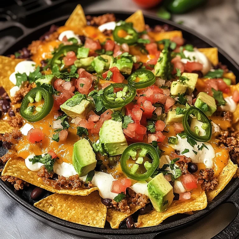 Überbackene Nachos nach Mexikanischer Art