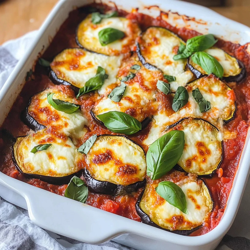 Aubergine-Zucchini-Auflauf