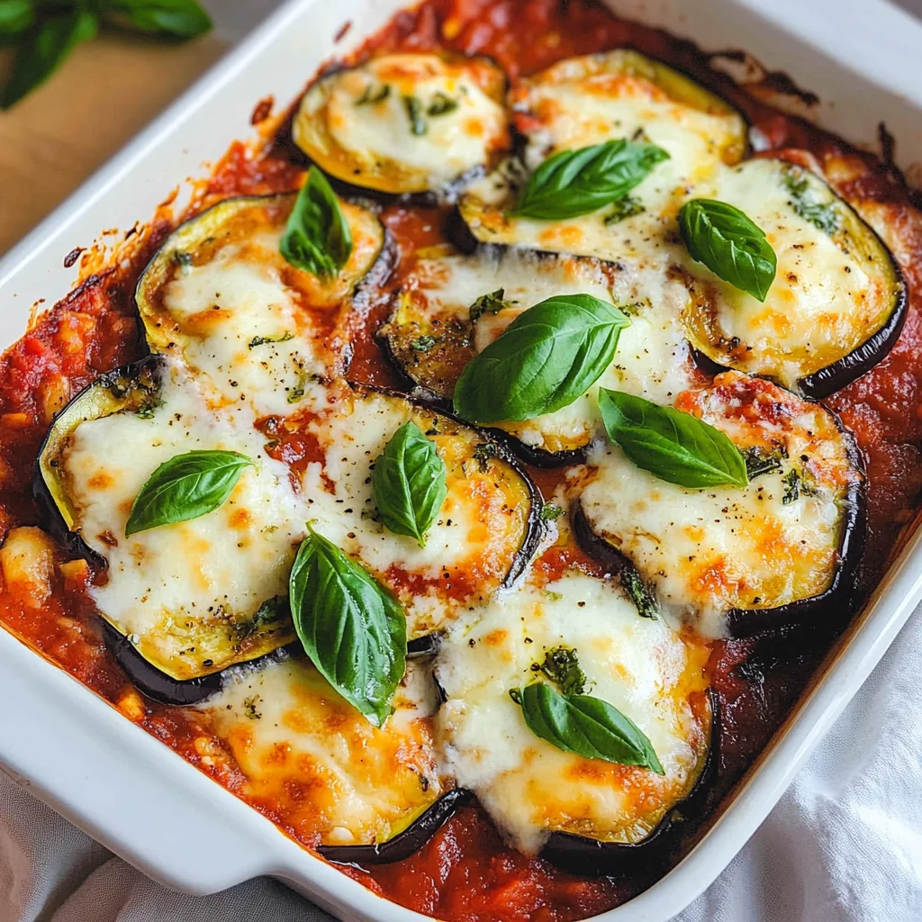 Aubergine-Zucchini-Auflauf