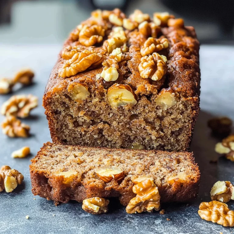 Bananenbrot mit Walnüssen