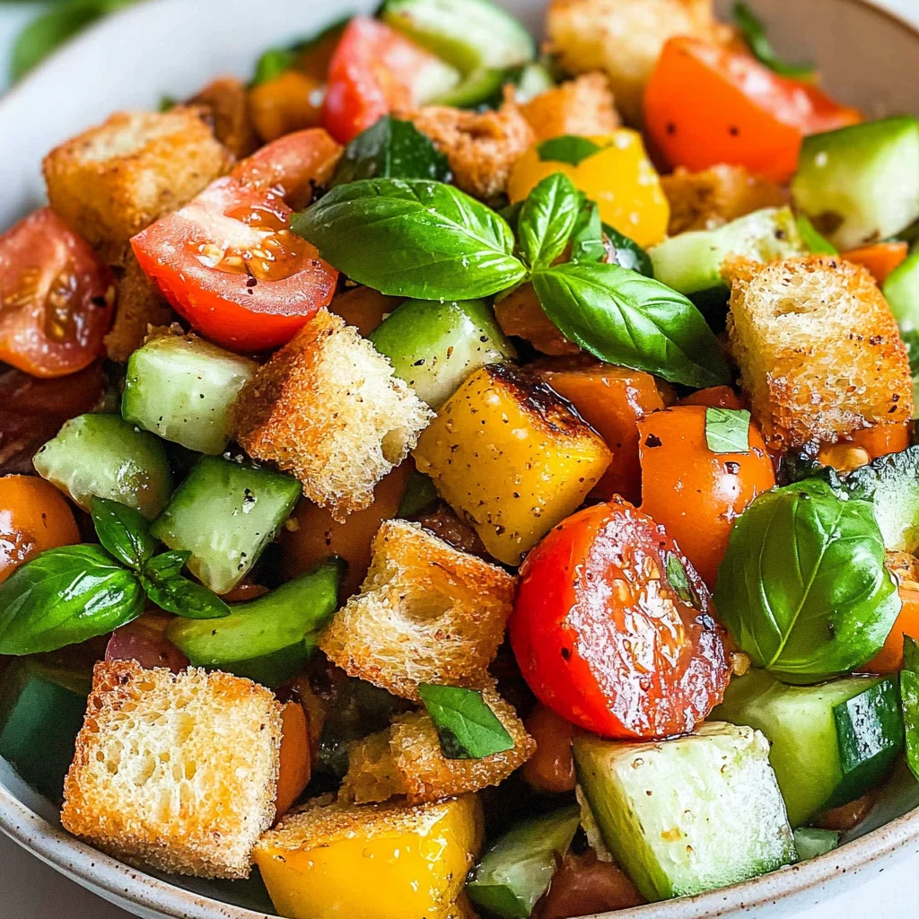 Brotsalat - ganz einfach gemacht