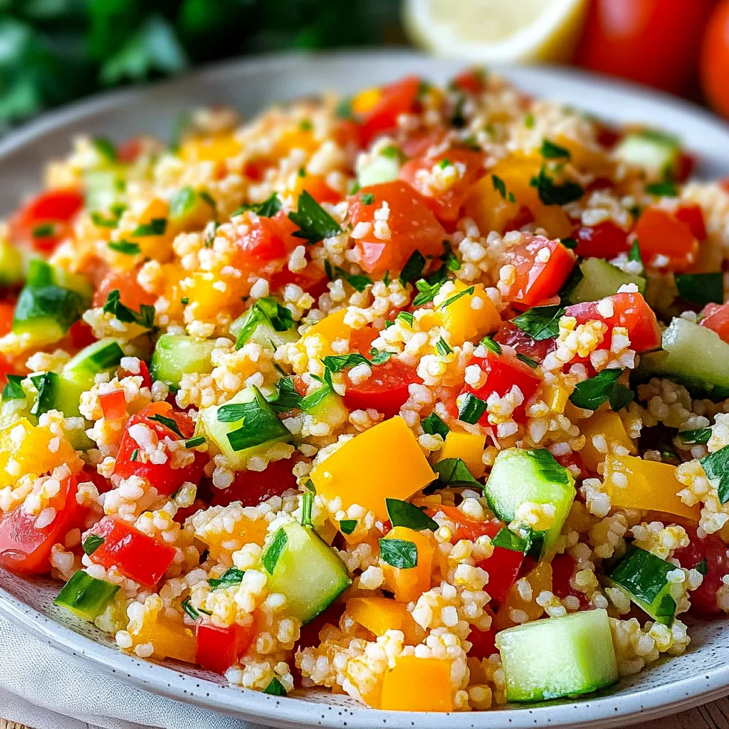 Bulgursalat - so einfach & schnell