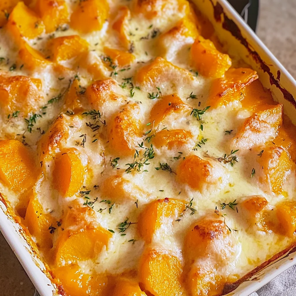 Butternut-Kürbis-Auflauf