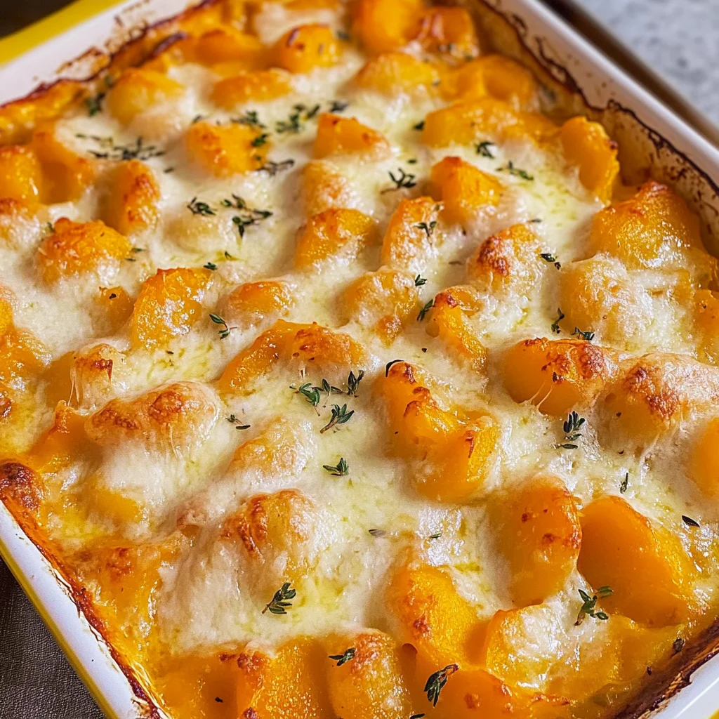 Butternut-Kürbis-Auflauf