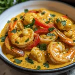 Cremige Garnelen in Kokos-Curry-Sauce