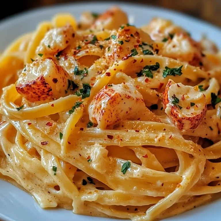 Cremige Hummer-Pasta