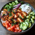 Döner-Bowl mit Hähnchen