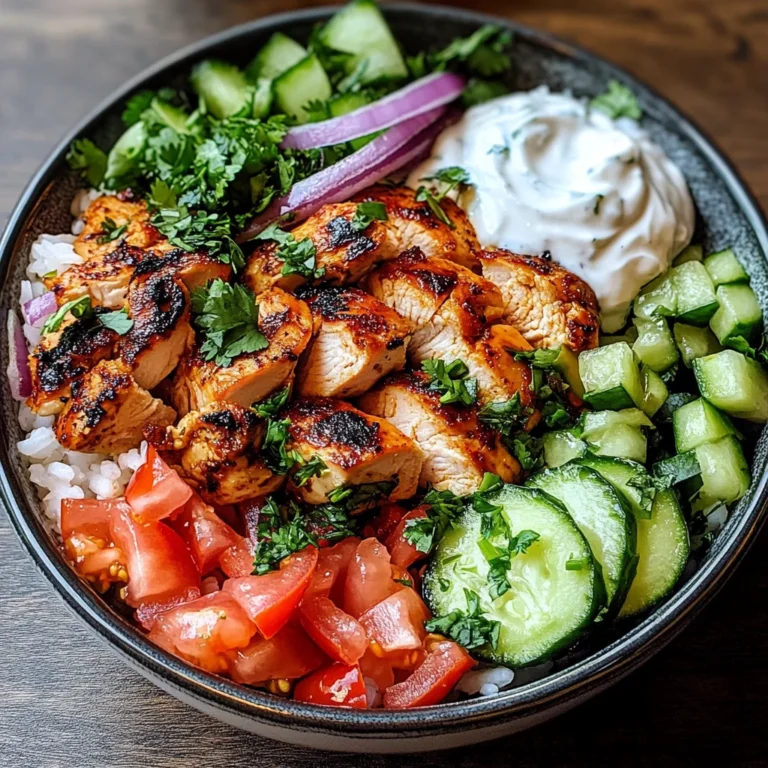 Döner-Bowl mit Hähnchen