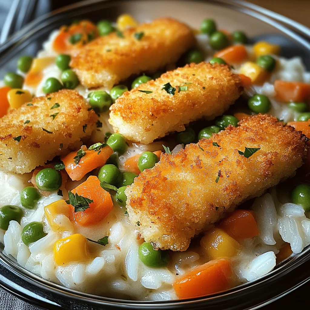 Fischstäbchen-Auflauf