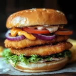 Fischstäbchen-Burger