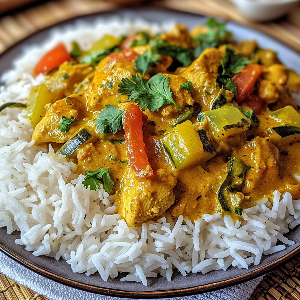 Indisches Hähnchen Curry