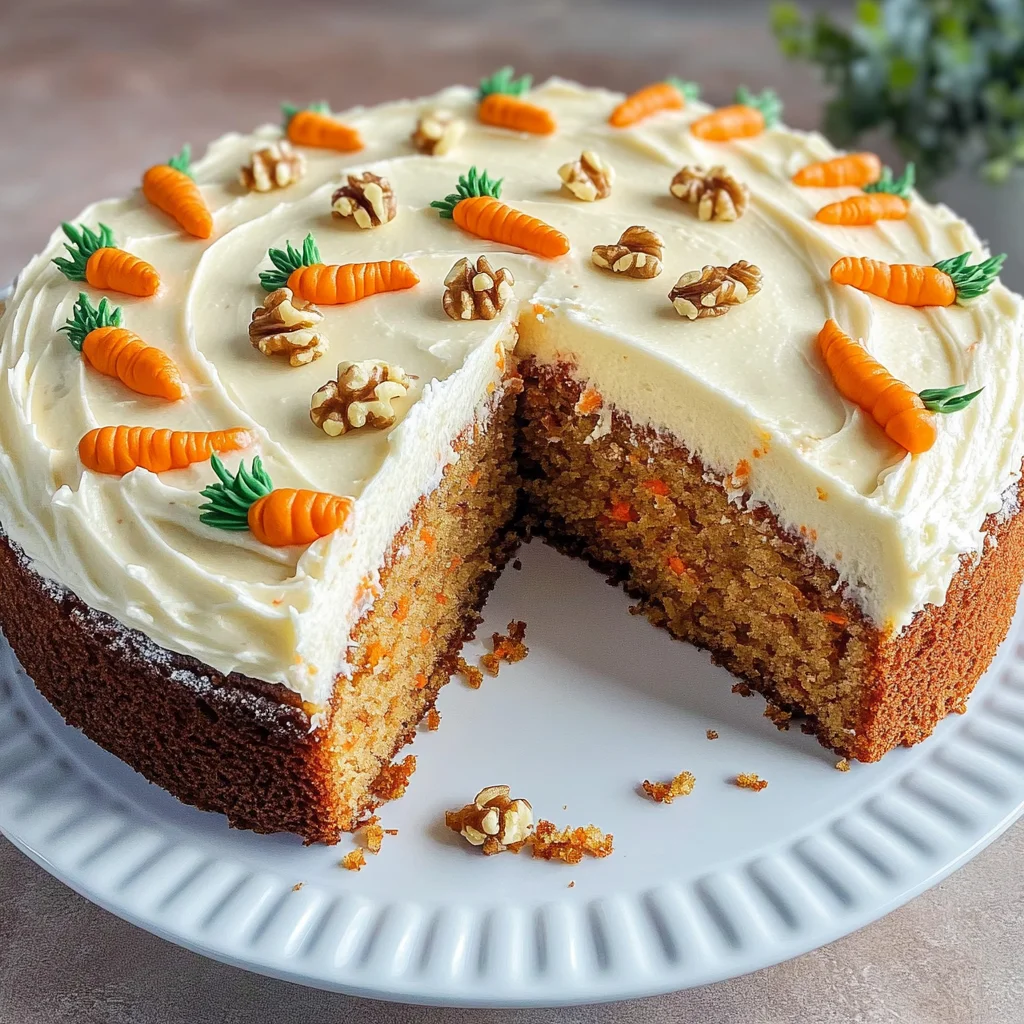 Karottenkuchen mit Frischkäse-Frosting
