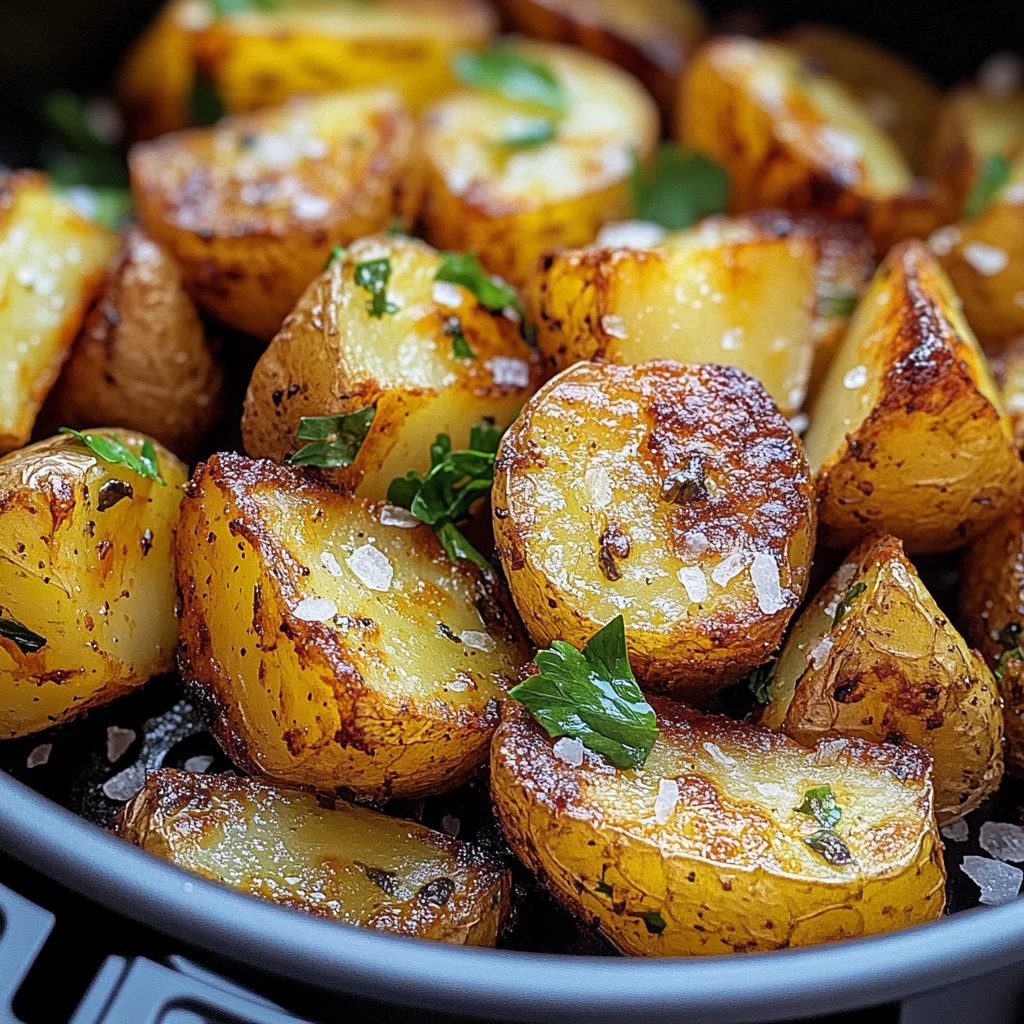 Kartoffeln aus der Heißluftfritteuse