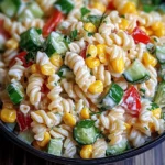 Kinder Nudelsalat mit Frischkäse