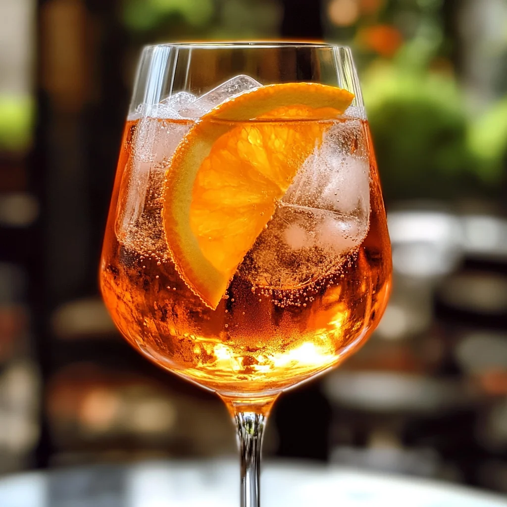 Klassischer Aperol Spritz