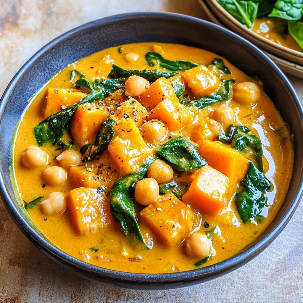Kürbis-Kichererbsen-Curry