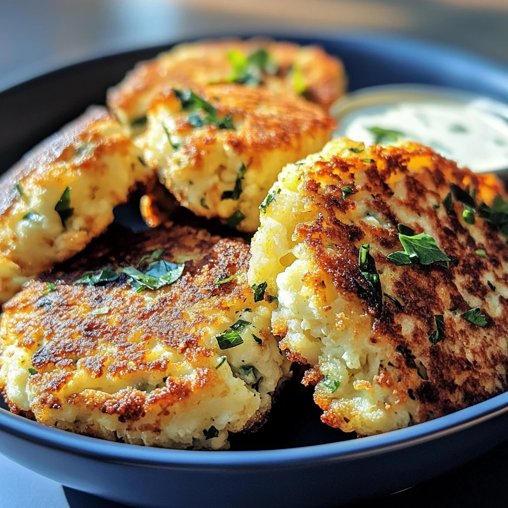 Low Carb Blumenkohl Frikadellen