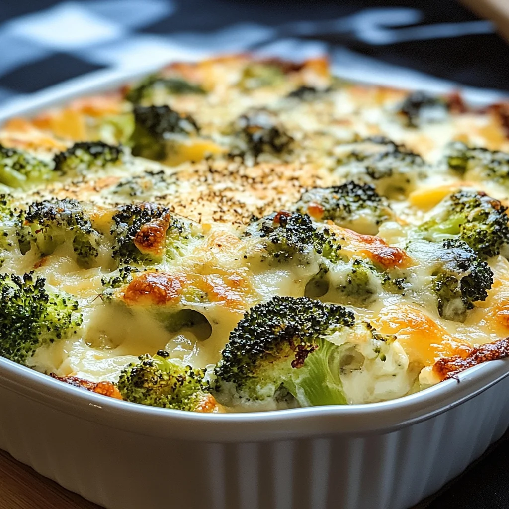 Low Carb Brokkoli Auflauf