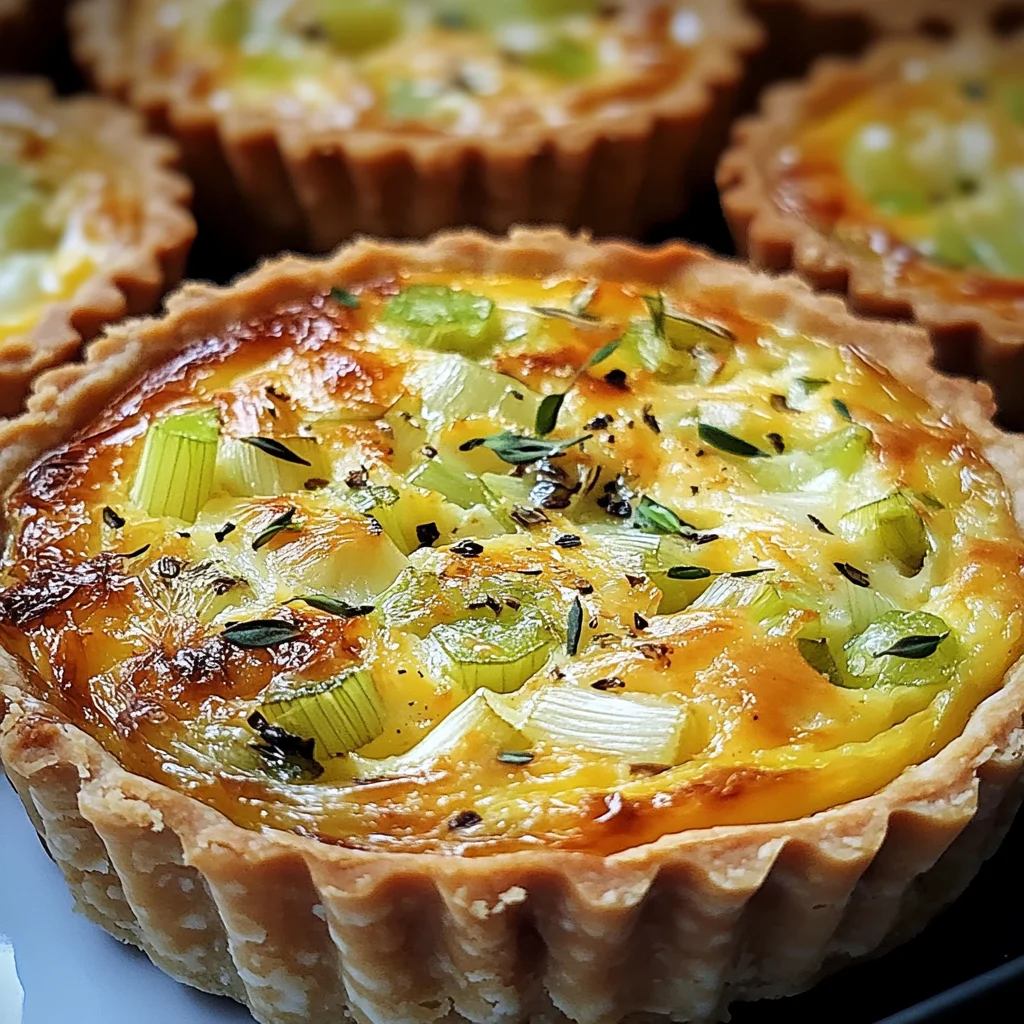 Mini-Lauch-Quiche (Glutenfrei)