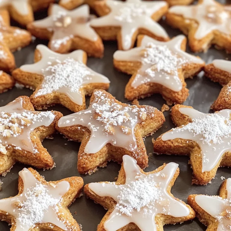 Omas Zimtsterne Rezept - ganz weich & einfach backen