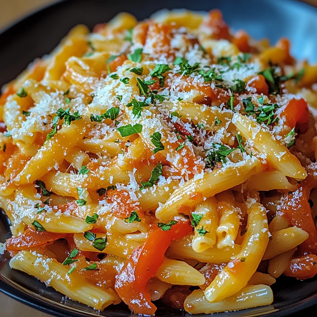 Paprika Pasta Rezept