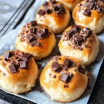 Schokobrötchen ohne Hefe selber machen