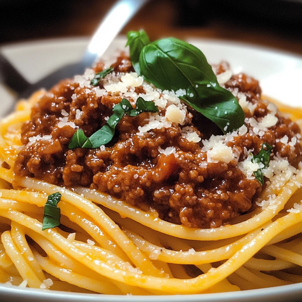 Spaghetti Bolognese