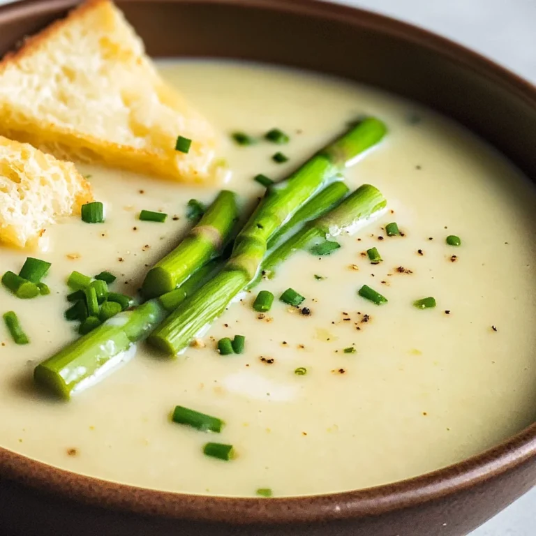 Spargelcremesuppe - einfach & wie von Oma