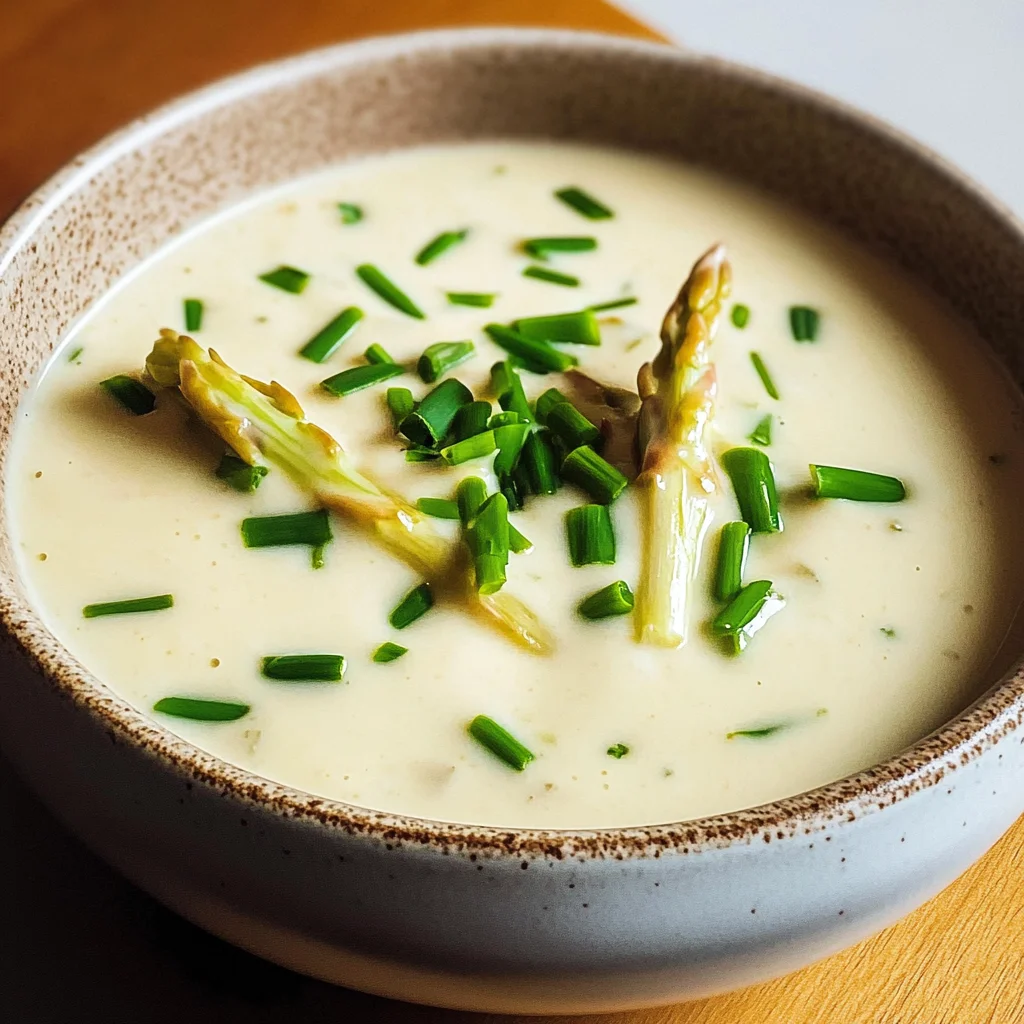 Spargelcremesuppe